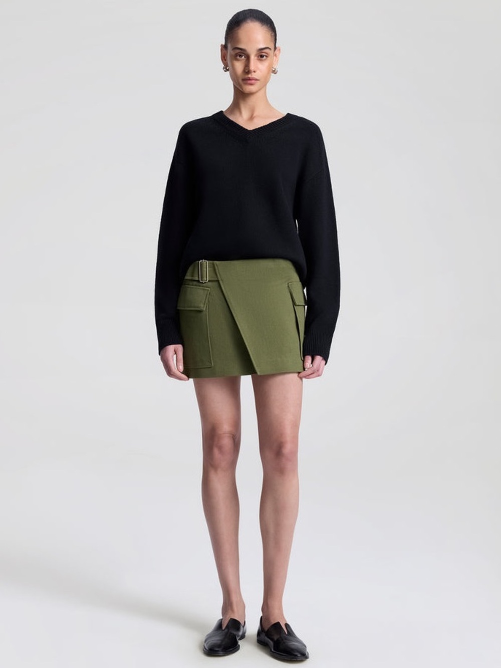 NWT A.L.C. Conan Tailored Mini Skirt Size 0